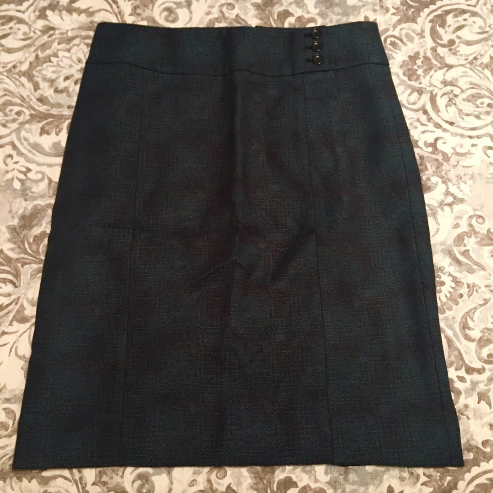 Teal blue Ann Taylor skirt